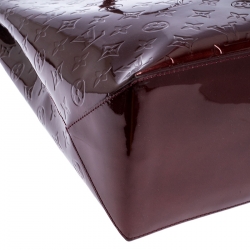 مملوكة مسبقًا Louis Vuitton Amarante Monogram Vernis Wilshire GM Bag