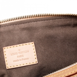 Pre Owned Louis Vuitton Black Multicolor Monogram Canvas Courtney MM Bag