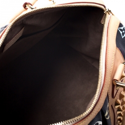 Pre Owned Louis Vuitton Black Multicolor Monogram Canvas Courtney MM Bag