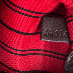 Louis Vuitton Damier Ebene Canvas Neverfull MM Bag