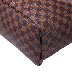 Louis Vuitton Damier Ebene Canvas Neverfull MM Bag