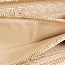 Pre Owned Louis Vuitton Damier Azur Canvas Zippy Compact Wallet