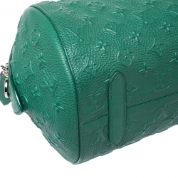Pre Owned Louis Vuitton Green Monogram Revelation Neo Papillon GM