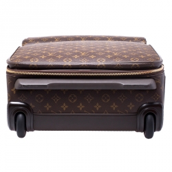 Pre Owned Louis Vuitton Monogram Canvas Pegase 55 Luggage