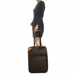 Pre Owned Louis Vuitton Monogram Canvas Pegase 55 Luggage