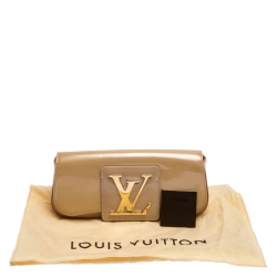 Louis Vuitton Rose Florentine Vernis Sobe Clutch