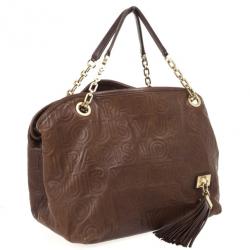 مملوكة مسبقًا Louis Vuitton Limited Edition Chocolate Leather Paris Souple Whisper PM Bag