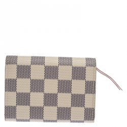 مملوكة مسبقًا Louis Vuitton Damier Azur Canvas Rosalie Coin Purse 