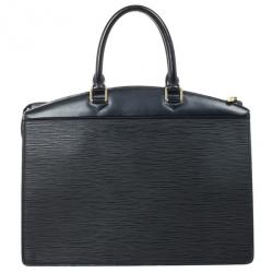 Pre Owned Louis Vuitton Black Epi Leather Riviera Bag