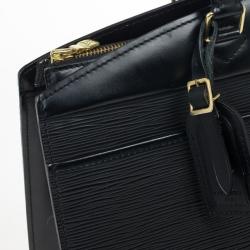 Pre Owned Louis Vuitton Black Epi Leather Riviera Bag