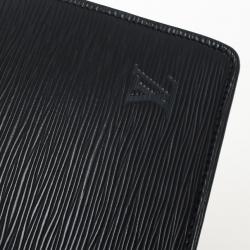 Pre Owned Louis Vuitton Black Epi Leather Riviera Bag