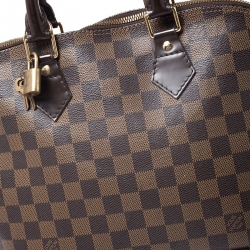Louis Vuitton Damier Ebene Canvas Alma PM Bag