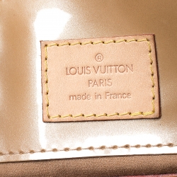 Pre Owned Louis Vuitton Noisette Vernis Reade PM Bag