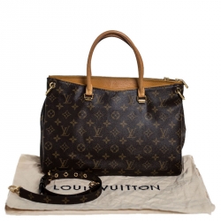 مملوكة مسبقًا حقيبة لوي فيتون بيليس كانفاس مونوغرامي سافران