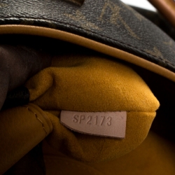 مملوكة مسبقًا حقيبة لوي فيتون بيليس كان فاس مونوغرامي سافران