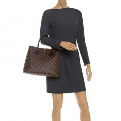 مملوكة مسبقًا Louis Vuitton Damier Ebene Canvas Kensington V Bag