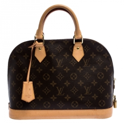Pre Owned Louis Vuitton Monogram Canvas Alma PM Bag
