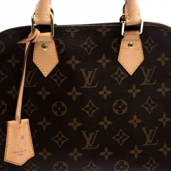 Pre Owned Louis Vuitton Monogram Canvas Alma PM Bag