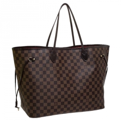 Louis Vuitton Damier Ebene Canvas Neverfull GM Bag