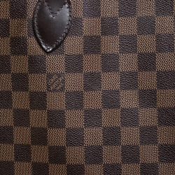 Louis Vuitton Damier Ebene Canvas Neverfull GM Bag