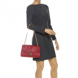 Pre Owned حقيبة لوي فيتون سان جرمين جلد إمبرايت مونوغرامي سوداء PM