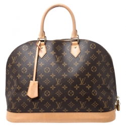 Pre Owned Louis Vuitton Monogram Canvas Alma GM Bag