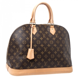 Pre Owned Louis Vuitton Monogram Canvas Alma GM Bag