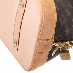 Pre Owned Louis Vuitton Monogram Canvas Alma GM Bag