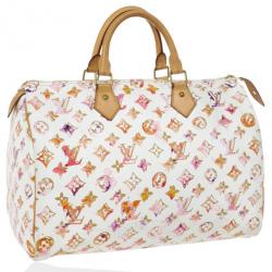 Pre Owned Louis Vuitton Watercolor Speedy 35