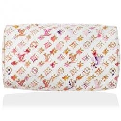 Pre Owned Louis Vuitton Watercolor Speedy 35