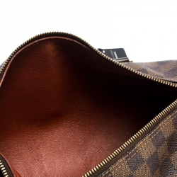 Pre Owned Louis Vuitton Damier Ebene Canvas Papillon 28 Bag