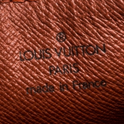 Pre Owned Louis Vuitton Damier Ebene Canvas Papillon 28 Bag