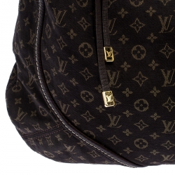 مملوكة مسبقًا Louis Vuitton Fusain Monogram Mini Lin Manon MM Bag