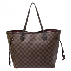 مملوكة مسبقًا حقيبة لوي فيتون نيفرفول كانفاس دامييه إيبين MM
