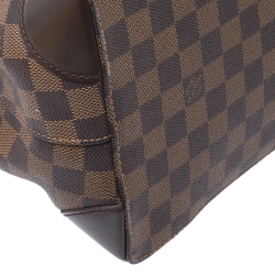 Pre Owned Louis Vuitton Damier Ebene Canvas Hampstead PM Bag