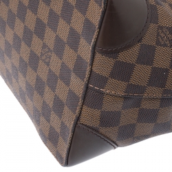 Pre Owned Louis Vuitton Damier Ebene Canvas Hampstead PM Bag