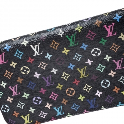 Louis Vuitton Black Monogram Multicolore Insolite Wallet