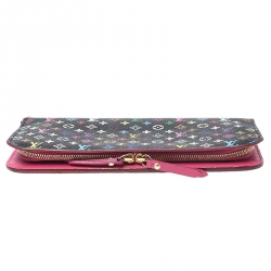 Louis Vuitton Black Monogram Multicolore Insolite Wallet