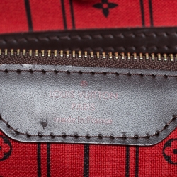 Louis Vuitton Damier Ebene Canvas Neverfull GM Bag