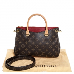 Pre Owned Louis Vuitton Cerise Monogram Canvas BB Pallas Bag