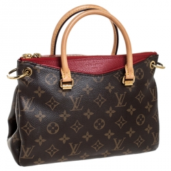 Pre Owned Louis Vuitton Cerise Monogram Canvas BB Pallas Bag