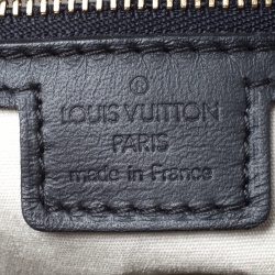 Pre Owned Louis Vuitton Navy Blue Monogram Mini Lin Josephine PM Bag