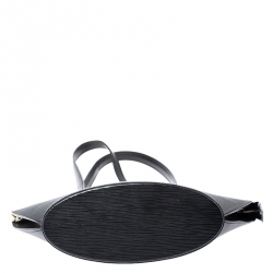 Pre Owned Louis Vuitton Black Epi Leather Saint Jacques PM Tote