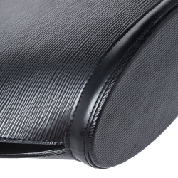 Pre Owned Louis Vuitton Black Epi Leather Saint Jacques PM Tote