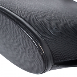 Pre Owned Louis Vuitton Black Epi Leather Saint Jacques PM Tote