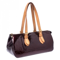 مملوكة مسبقًا Louis Vuitton Amarante Monogram Vernis Rosewood Avenue Bag