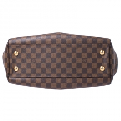 Pre Owned Louis Vuitton Damier Ebene Canvas Trevi PM Bag