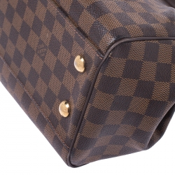 Pre Owned Louis Vuitton Damier Ebene Canvas Trevi PM Bag