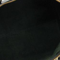 Pre Owned Louis Vuitton Noir Epi Leather Keepall 50 Bag