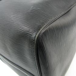 Pre Owned Louis Vuitton Noir Epi Leather Keepall 50 Bag